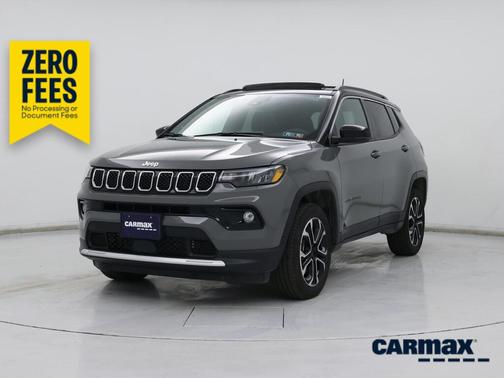 Gray 2023 Jeep Compass Limited