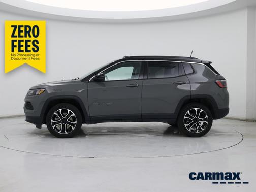 Gray 2023 Jeep Compass Limited