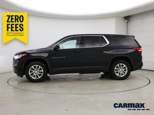 Black 2020 Chevrolet Traverse LS
