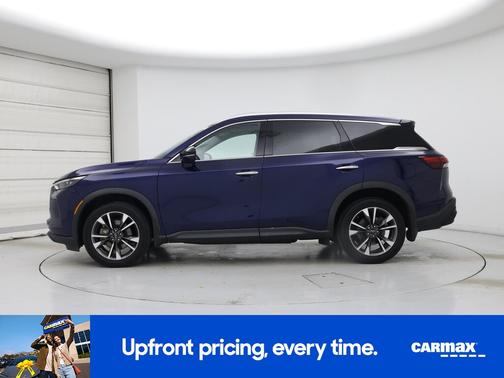 Blue 2023 INFINITI QX60 Luxe