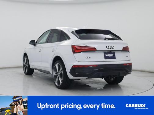 White 2023 Audi Q5 Sportback S-Line Premium Plus