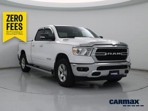 White 2021 RAM 1500 Bighorn