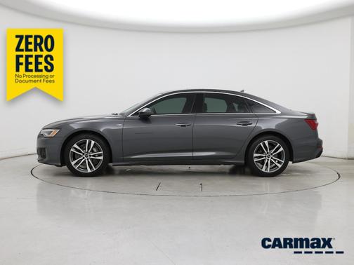 Gray 2022 Audi A6 Premium Plus