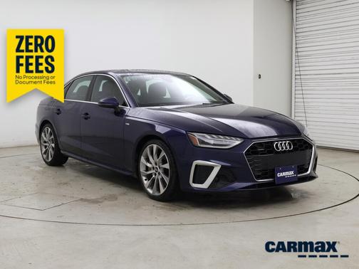 Blue 2020 Audi A4 Premium Plus