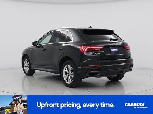 Black 2022 Audi Q3 S-Line Premium