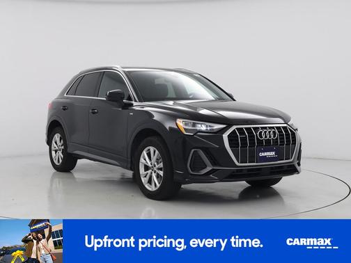 Black 2022 Audi Q3 S-Line Premium
