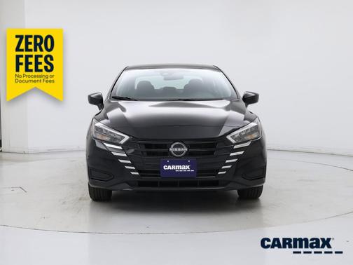 Black 2025 Nissan Versa SV