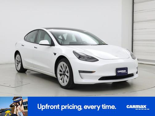 White 2022 Tesla Model 3 Long Range