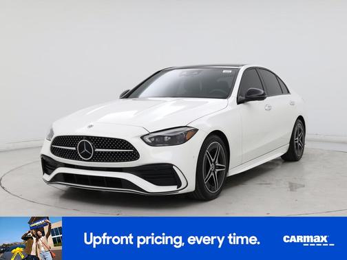 White 2023 Mercedes-Benz C-Class