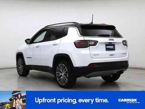 White 2022 Jeep Compass Limited