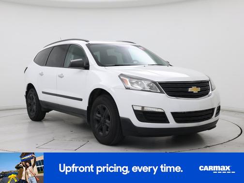 White 2017 Chevrolet Traverse LS