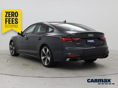 Blue 2020 Audi A5 Premium Plus