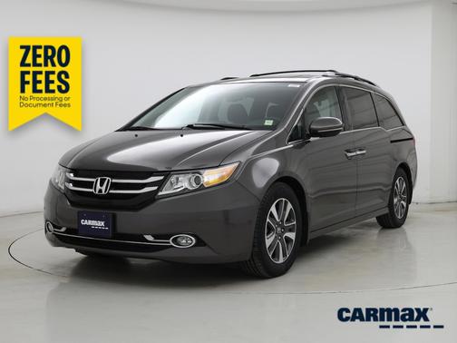 Gray 2016 Honda Odyssey Touring Elite