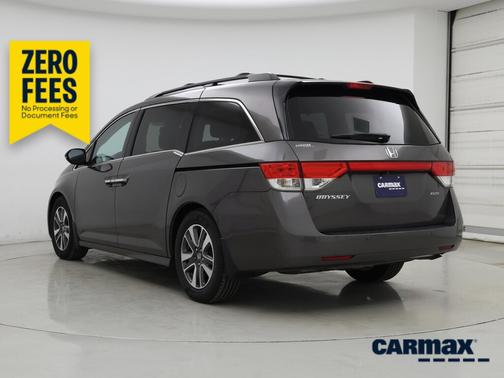 Gray 2016 Honda Odyssey Touring Elite
