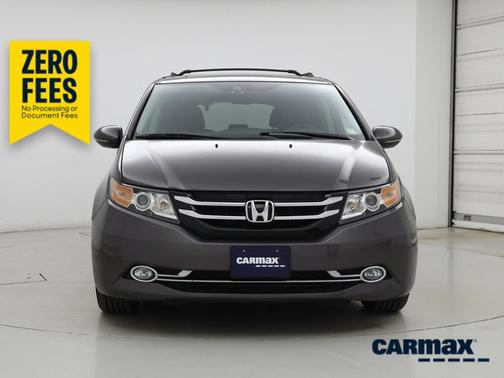 Gray 2016 Honda Odyssey Touring Elite