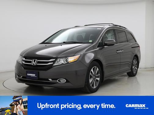 Gray 2016 Honda Odyssey Touring Elite