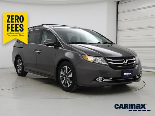 Gray 2016 Honda Odyssey Touring Elite
