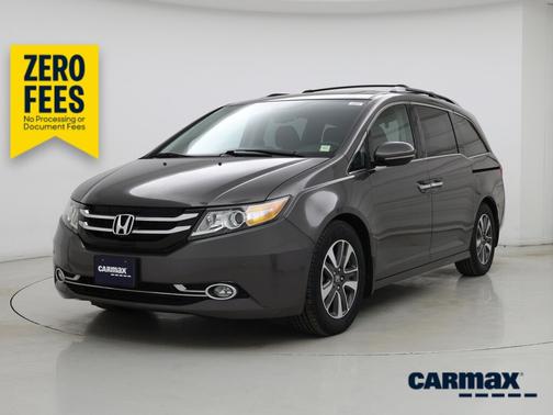 Gray 2016 Honda Odyssey Touring Elite