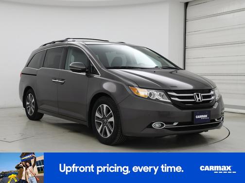 Gray 2016 Honda Odyssey Touring Elite