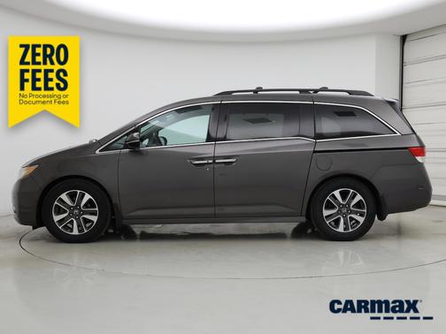 Gray 2016 Honda Odyssey Touring Elite