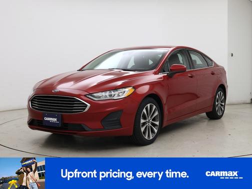 Red 2020 Ford Fusion SE