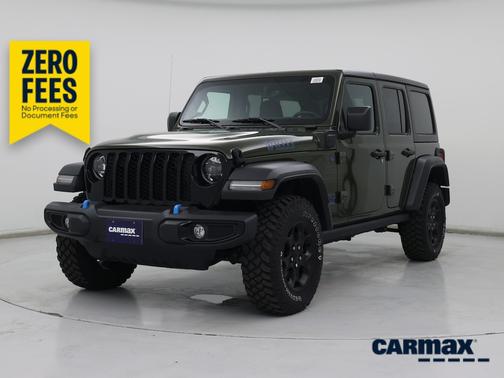 Green 2023 Jeep Wrangler 4xe Willy's