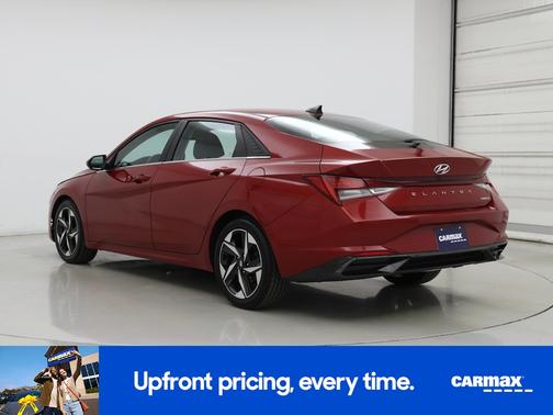 Red 2021 Hyundai ELANTRA Limited