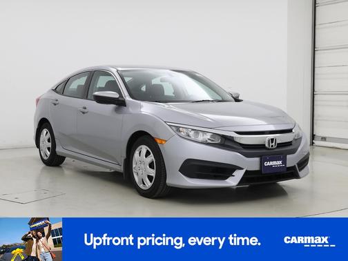 Gray 2018 Honda Civic LX