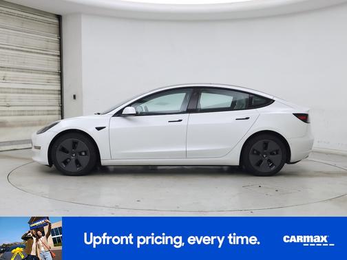 White 2022 Tesla Model 3 Long Range