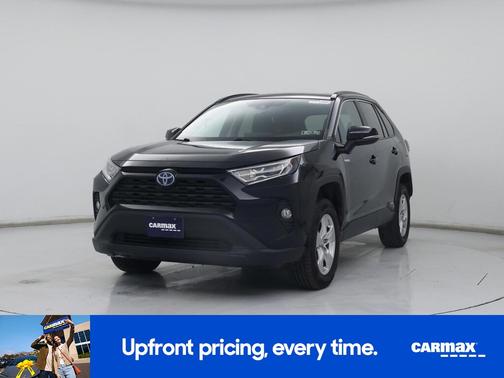 Black 2020 Toyota RAV4 Hybrid XLE