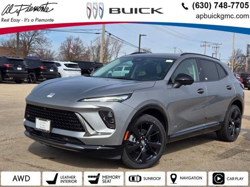 Moonstone Gray Metallic 2026 Buick Envision Sport Touring AWD