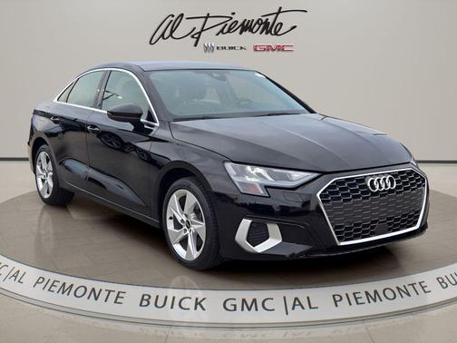 Brilliant Black 2022 Audi A3 Premium
