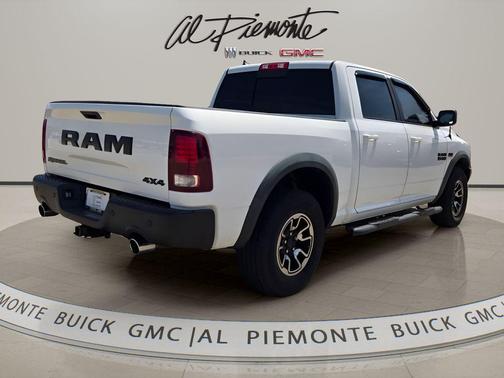 Bright White Clearcoat 2017 RAM 1500 Rebel