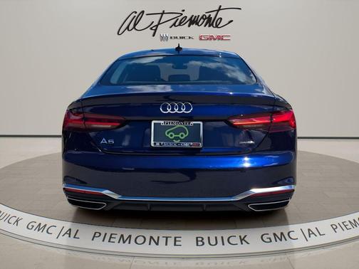Blue 2021 Audi A5 Sportback 45 S Line Premium