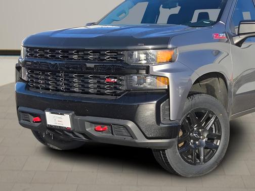 Satin Steel Metallic 2022 Chevrolet Silverado 1500 Limited Custom Trail Boss
