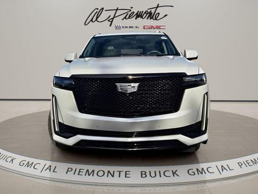 Crystal White Tricoat 2023 Cadillac Escalade ESV Sport Platinum