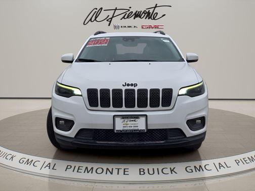 Bright White Clearcoat 2021 Jeep Cherokee Altitude