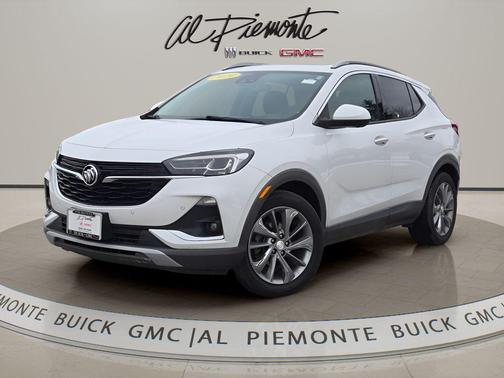 White Frost Tricoat 2020 Buick Encore GX Essence