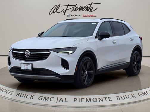 Summit White 2021 Buick Envision AWD Essence