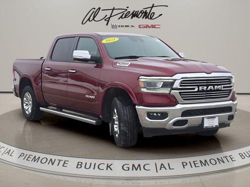 Delmonico Red Pearlcoat 2021 RAM 1500 Laramie