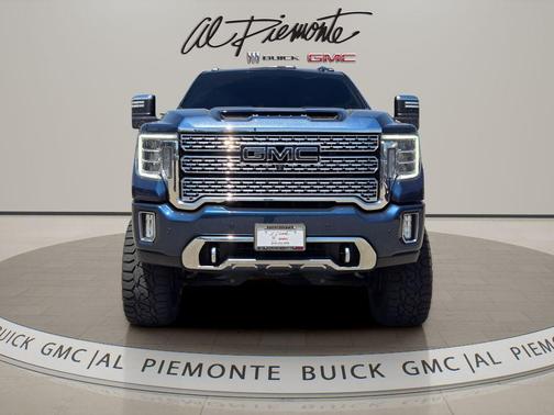 Pacific Blue Metallic 2021 GMC Sierra 2500 Denali