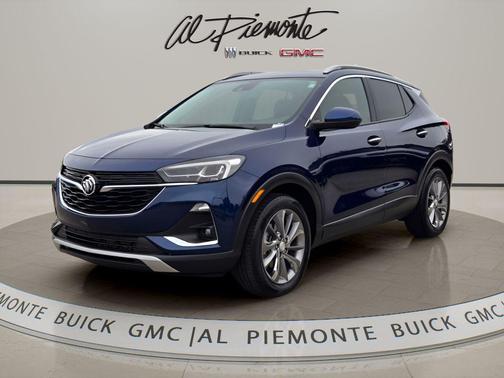 Sapphire Metallic 2023 Buick Encore GX Essence