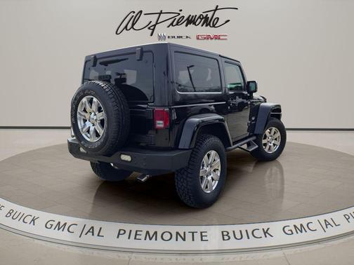 Black Clearcoat 2015 Jeep Wrangler Sahara