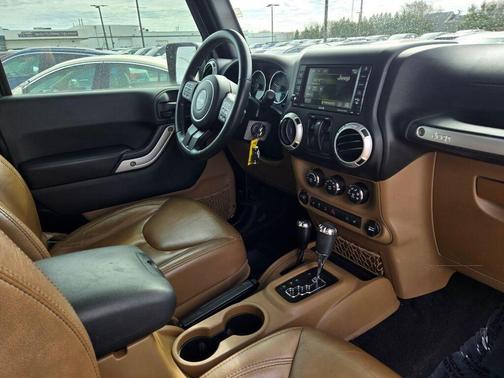 Black Clearcoat 2015 Jeep Wrangler Sahara