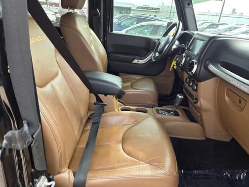 Black Clearcoat 2015 Jeep Wrangler Sahara