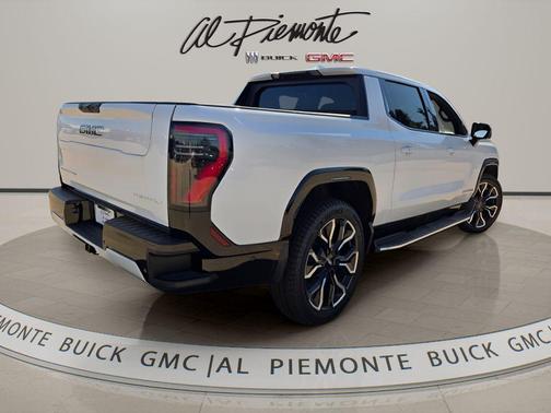 Summit White 2025 GMC Sierra EV Extended Range Denali