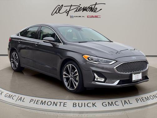 Magnetic Metallic 2020 Ford Fusion Titanium