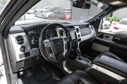White 2012 Ford F-150 Platinum Pickup 4D 5 1/2 ft
