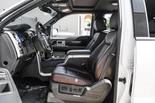 White 2012 Ford F-150 Platinum Pickup 4D 5 1/2 ft