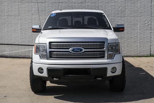 White 2012 Ford F-150 Platinum Pickup 4D 5 1/2 ft